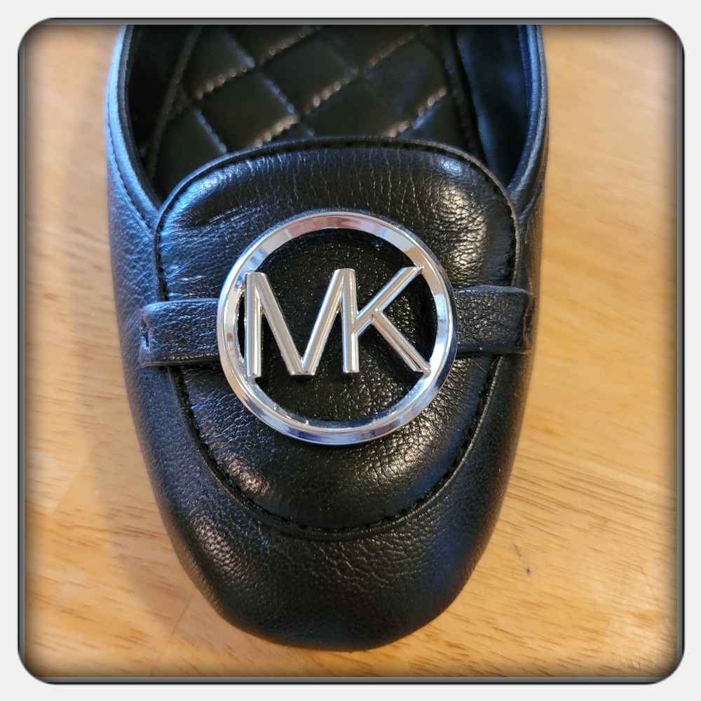 EUC Woman's Michael Kors Black Lillie Moccasins Size 10M - Picture 9 of 9